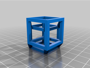 hypercube 3d print model - Mito3D