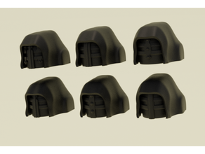 sombre anges thicc capuchon casques 3d print model - Mito3D