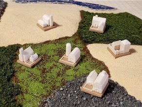 spirit island towns cities 3d print model - Mito3D