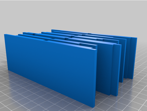 lego Minifigur Regal ikea kasseby 3d print model - Mito3D