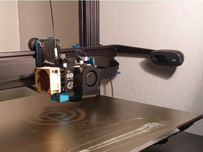 webcam mount sidewinder x1 artillery logitech c270 3d print model - Mito3D