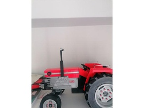 open rc tractor silencer 3d print model - Mito3D