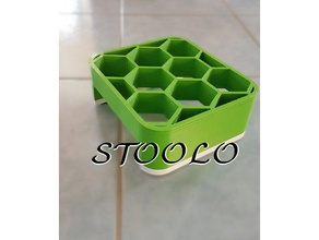 stoolo paso heces niños hocker taburete 3d print model - Mito3D
