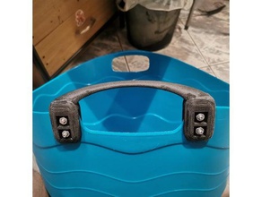 manejar dañado cesta manija 3d print model - Mito3D
