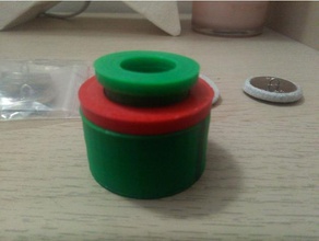 remachadora botones forrados 30mm botton endstop 3d print model - Mito3D