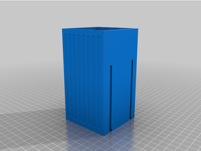 customized stackable resistor storage box 3d print model - Mito3D