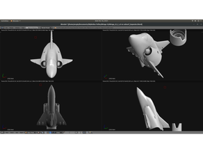 toy plane - dassault mirage iii 3d print model - Mito3D
