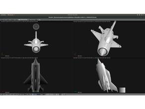 jouet avion mig 21 fishbed 3d print model - Mito3D
