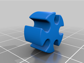 usb cabo trançado clip organizador 3d print model - Mito3D