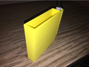 magnetic pocket organizer note pad pen notepad holder 3d print model - Mito3D