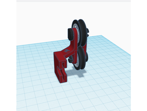 608 Doppel filament Rolle v2 creality ender 3 guide 3d print model - Mito3D