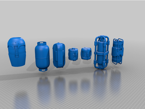necromunda cilindros gubbins 3d print model - Mito3D