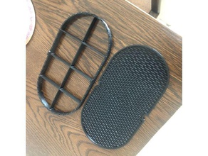 coaster 2 tazas 3d print model - Mito3D