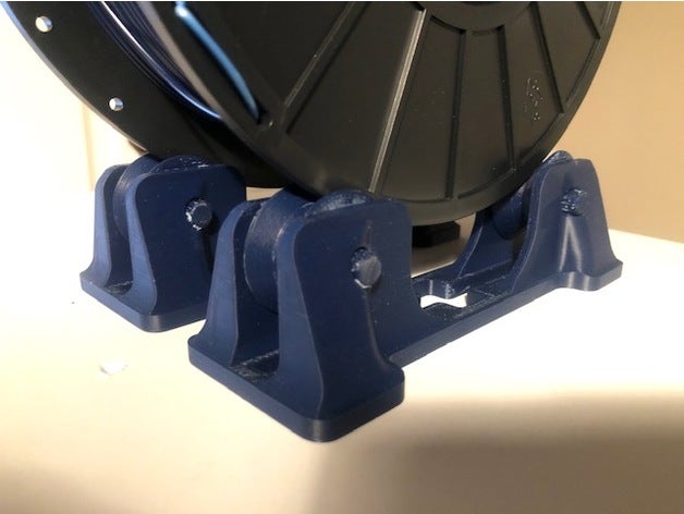 soporte bobina filamento titular 3D print model - Mito3D