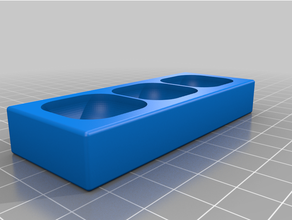 magnetic screw tray 25x25x10 customized 3d print model - Mito3D