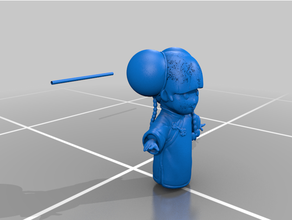 lynn minmay cantando boneca macross robotech 3d print model - Mito3D