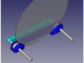 filament Ständer ikea kallax Halter hack 3d print model - Mito3D