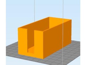 rubbermaid drybox titolare cr10 3d print model - Mito3D