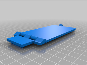 ender 5 snap fit coperchio lcd 3d print model - Mito3D