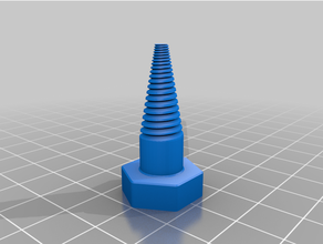 universal screw universalschraube 3d print model - Mito3D