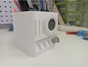 box pen holder desk organizers 3d print model - Mito3D