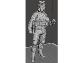 character prophet game caliber poland special forces wargaming 3d print model - Mito3D