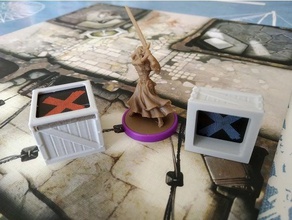 zombicide objectif boîte caisse 3d print model - Mito3D