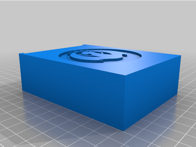 izzet league 60-card deck box deckbox mtg 3D print model - Mito3D