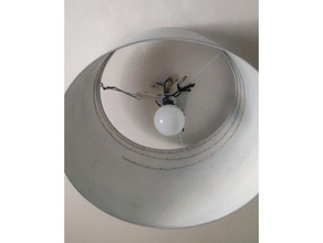 universal ceiling hood lamp mount 3d print model - Mito3D
