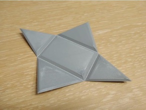 foldable pyramid customizable geometry math mathematics 3d print model - Mito3D