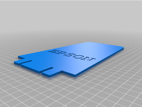 epson t27 porte papier 3d print model - Mito3D