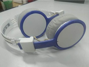 urbanears plattan adv wireless spare parts headphones 3d print model - Mito3D