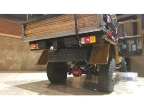 wpl c44 progetto luci coda c34 rc camion rock crawler luce posteriore toyota 3d print model - Mito3D