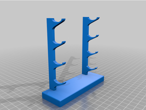 eva's toothbrush holder stand 3d print model - Mito3D