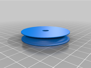 solid snatch block pulley - smartereveryday remix 3d print model - Mito3D