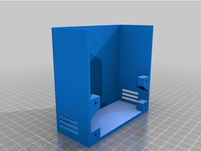 caja alimentación paramétrico bts Fuente energía 5v caso fuente cubierta 3d print model - Mito3D