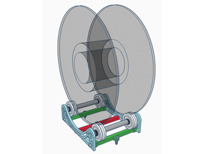 spool holder filament mount 3d print model - Mito3D