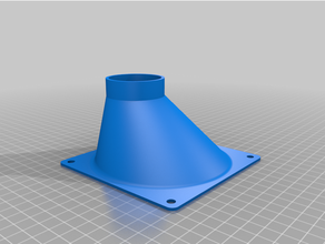 excentric 120mm 49mm adapter 3d print model - Mito3D