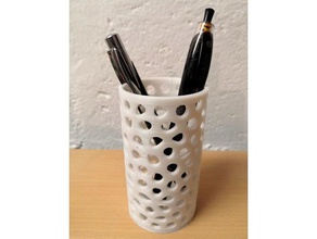 voronoi Stift Halter 3d print model - Mito3D