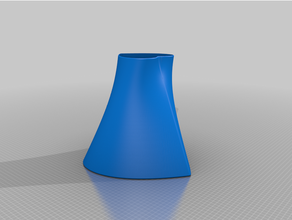 heart shaped flower vase 3d print model - Mito3D