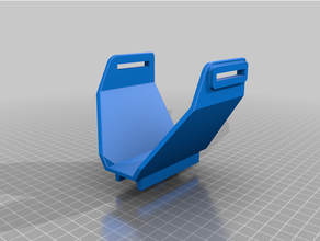 quest x10 metal detector armrest 3d print model - Mito3D
