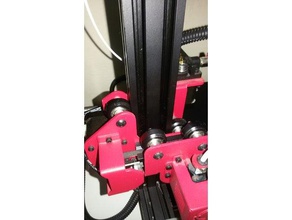 bearing pulley wheel alfawise u30 tevo 3d print model - Mito3D