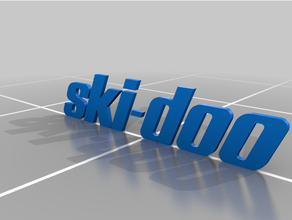 ski doo seadoo skidoo cimeira 850 trenó snowmobile 3d print model - Mito3D