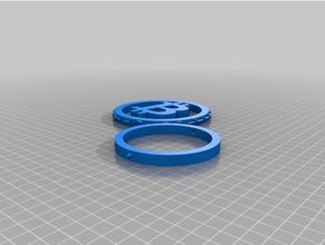bitcoin çevirici fidget spinner 3d print model - Mito3D