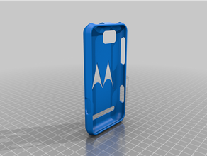 motorola motosmart xt615 caso android teléfono carcasa celular móvil casos flex smartphone protector tpe tpu filamento 3d print model - Mito3D