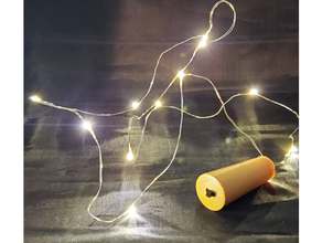 string led cork light 3d print model - Mito3D
