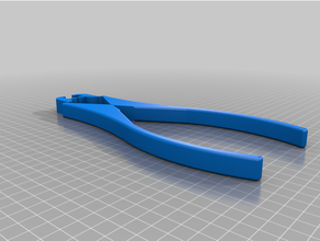 compliant mechanism biter gripper grippers pliers tools 3d print model - Mito3D