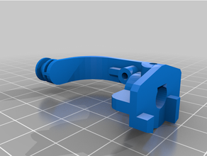 tandy deluxe joystick vertical long arm 3d print model - Mito3D