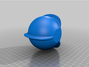 lave ball 3d print model - Mito3D