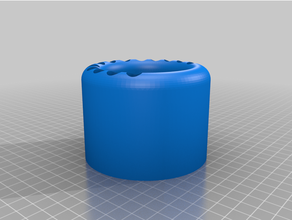 pinselhalter mit auswaschbecher 3d print model - Mito3D